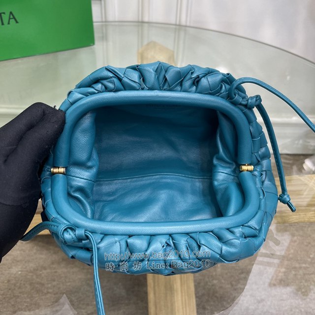 Bottega veneta高端女包 98061 寶緹嘉升級版小號編織雲朵包 BV經典款純手工編織羔羊皮女包  gxz1175